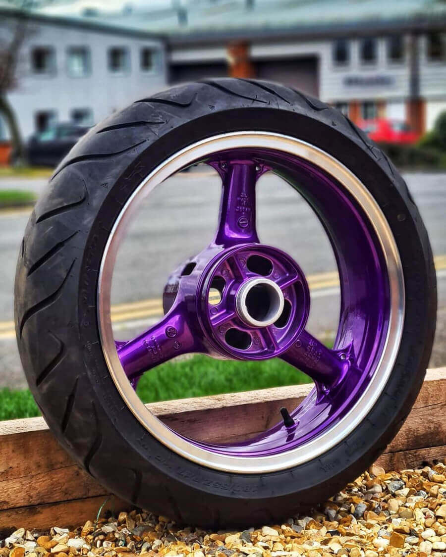 Motor Cycle Wheels refurbishment